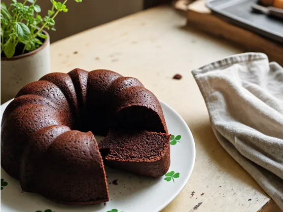Ciambella al cioccolato senza glutine