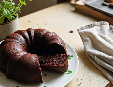 Ciambella al cioccolato senza glutine