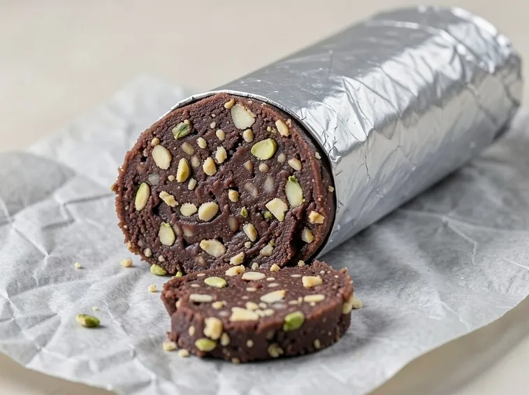 Salame di cioccolato senza glutine
