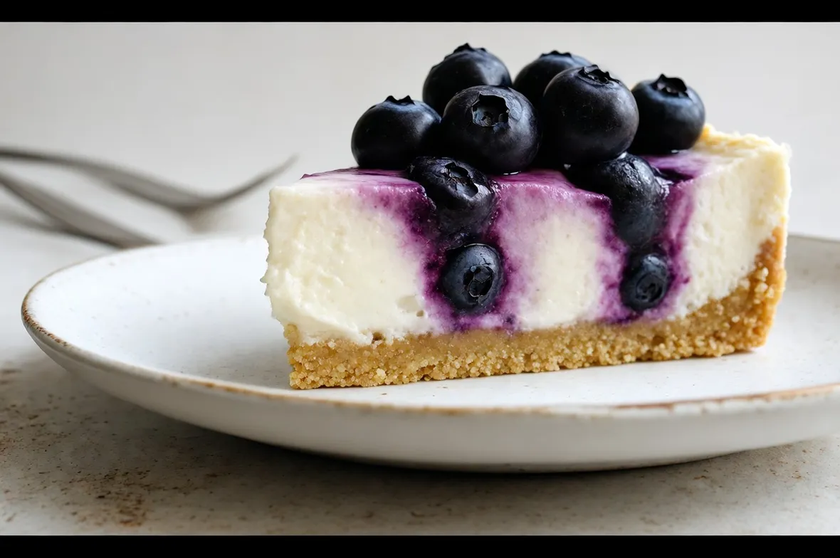 Cheesecake mirtilli