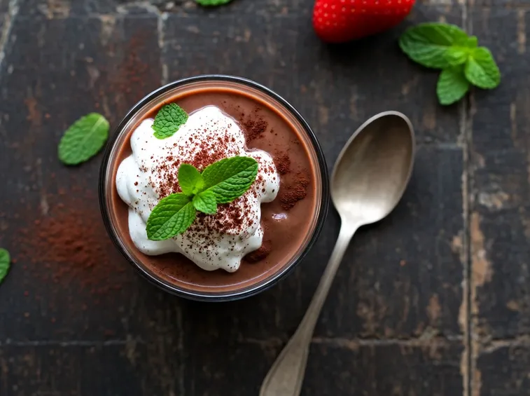 Budino al cioccolato senza lattosio