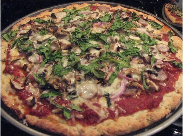 Deliziosa pizza no-gluten