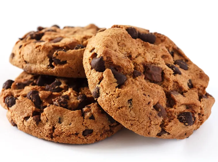 Biscotti con gocce di cioccolato