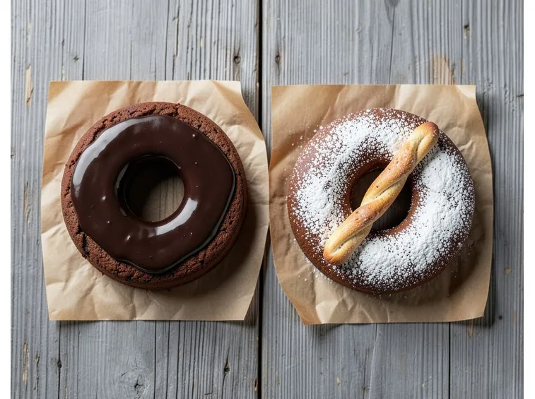 Ciambelloni per celiaci con cioccolato