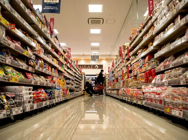 Prodotti alimentari confezionati