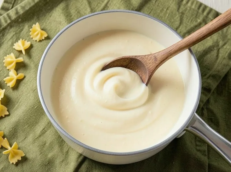 besciamella senza glutine e lattosio preparazione