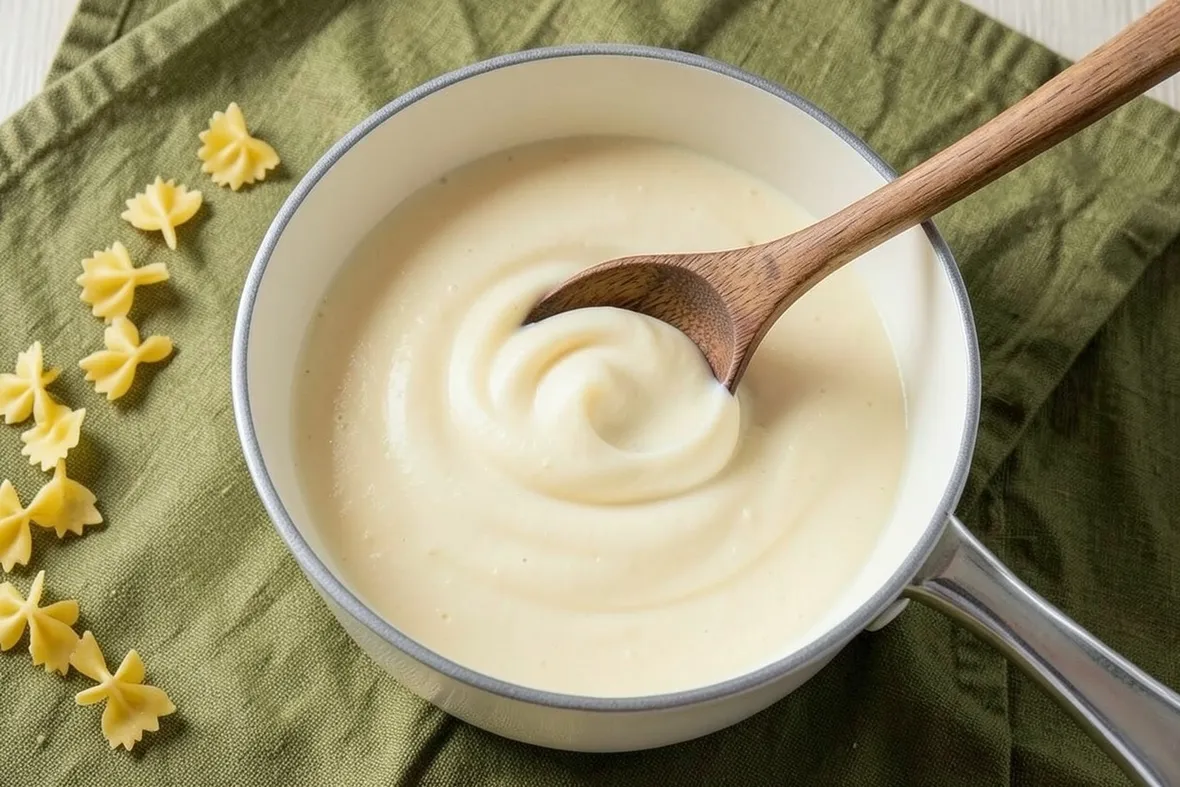 besciamella senza glutine e lattosio preparazione