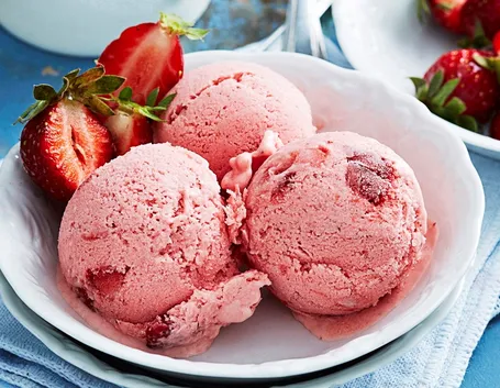 Gelato alla fragola per celiaci