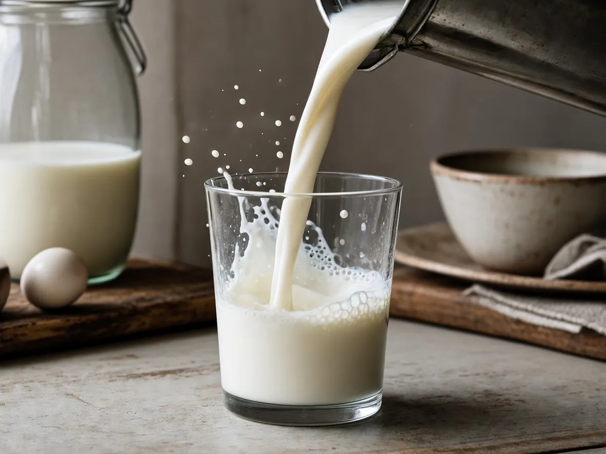 Latte vaccino fresco