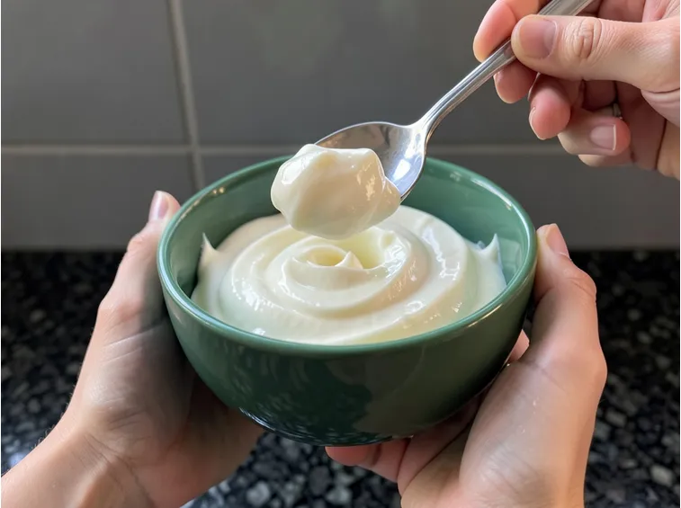 Panna vegetale montata