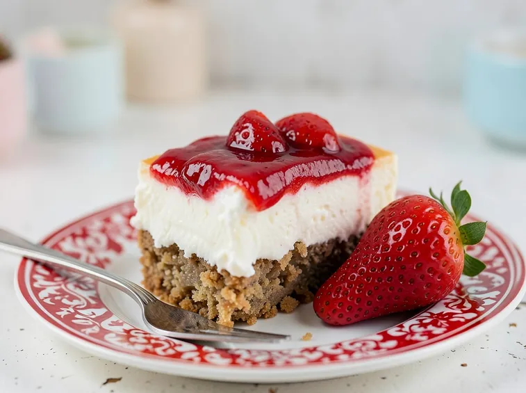 Cheesecake con fragole