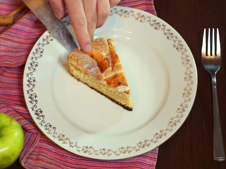 Gustare torta senza glutine e lattosio