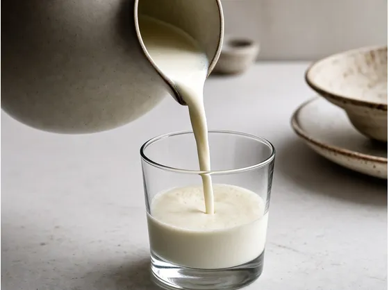 Latte bicchiere