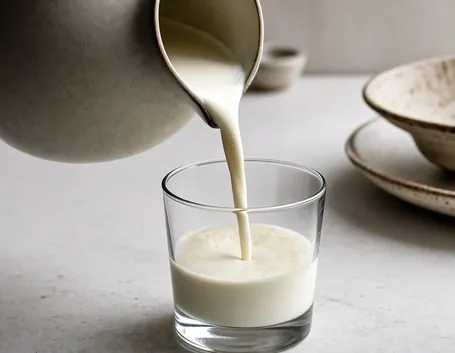 Latte bicchiere