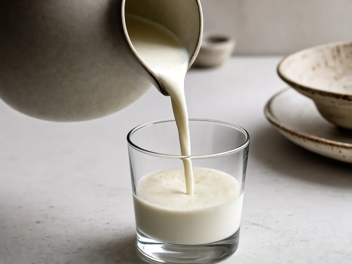 Latte bicchiere