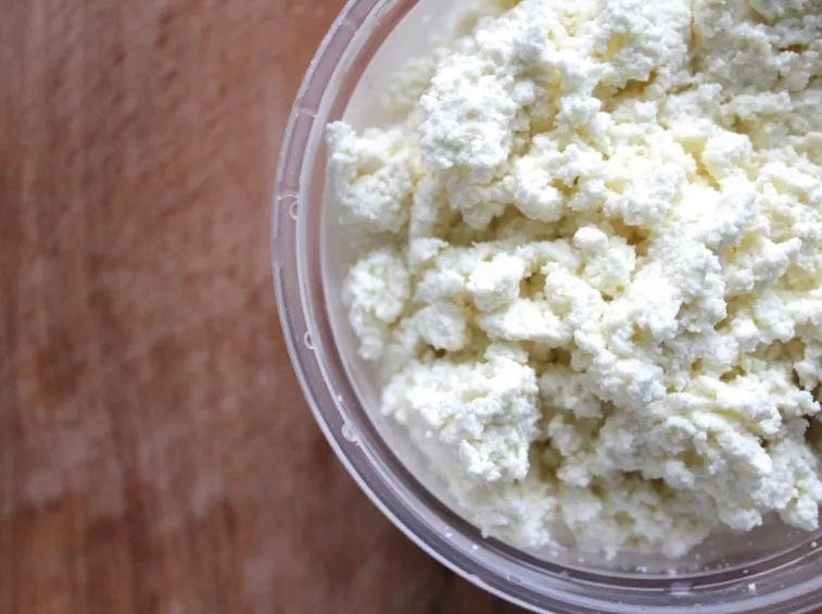 La ricotta priva di lattosio