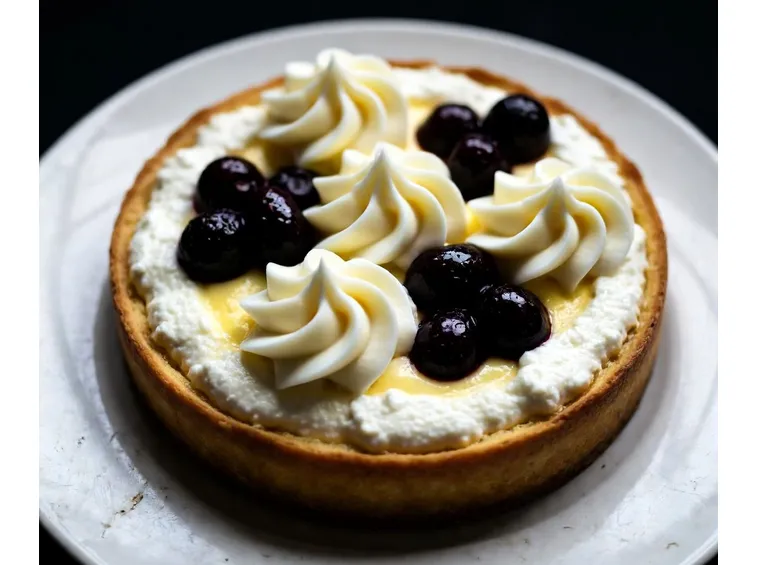 Una torta alla ricotta