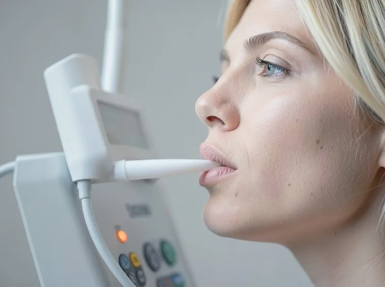 Respirazione durante il test