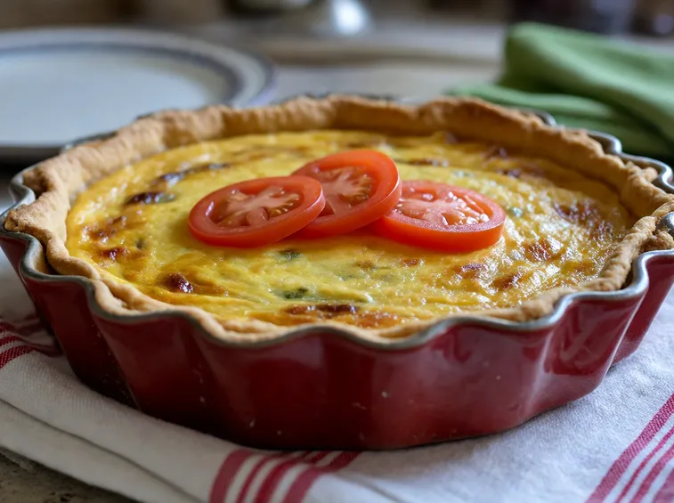 Quiche salmone