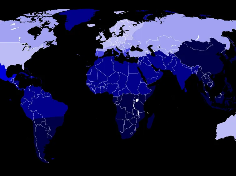 Intolleranza al lattosio nel mondo