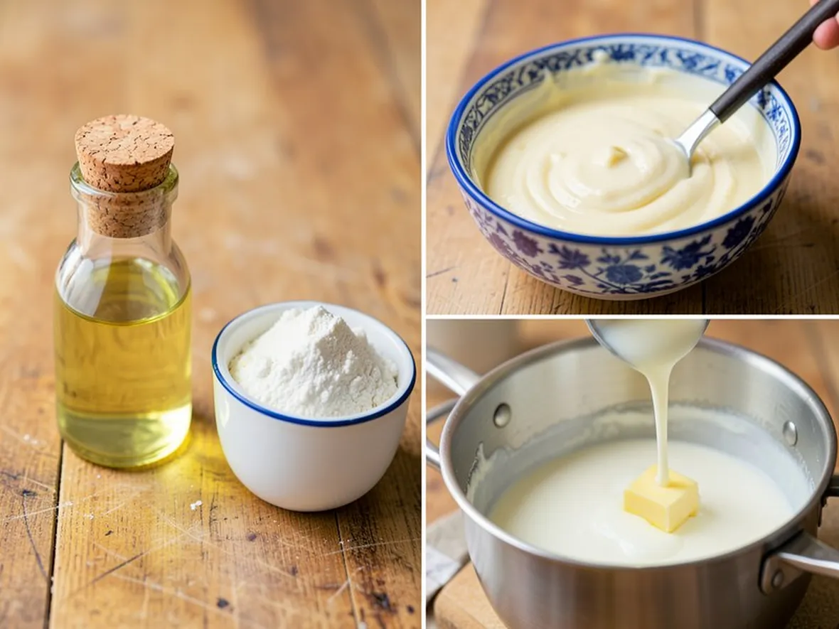 Ingredienti besciamella senza lattosio