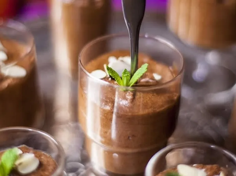 mousse al cioccolato senza latte