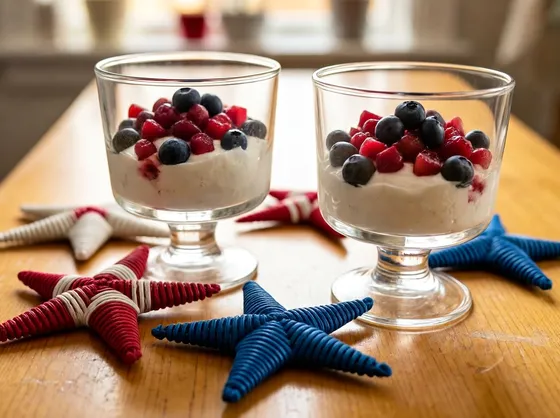 Coppetta di crema alla frutta