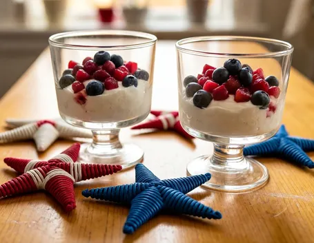 Coppetta di crema alla frutta