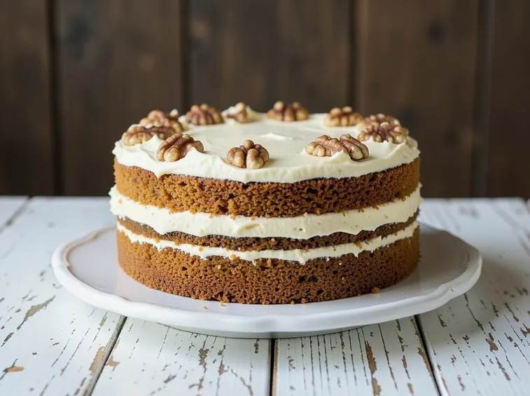 Torta di carote vegana