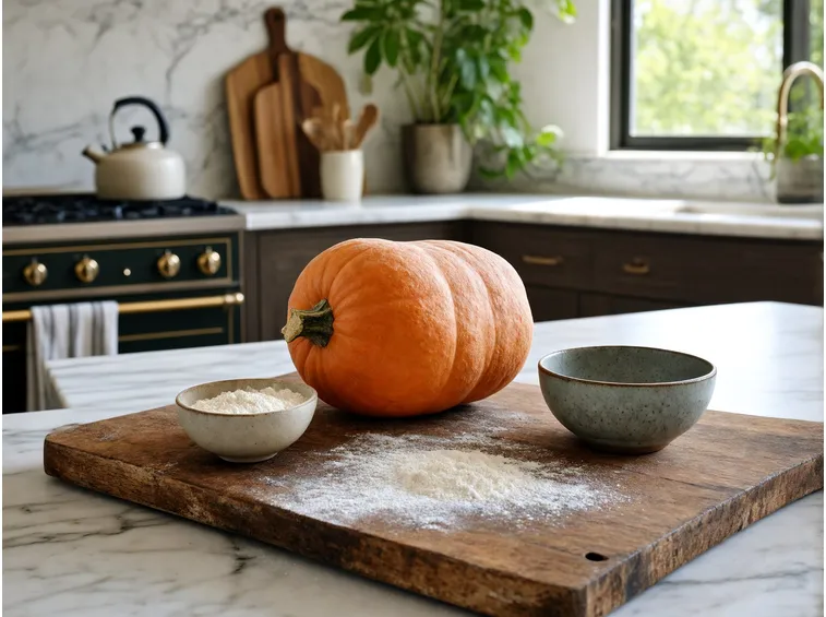 Scegliere la zucca giusta per gli gnocchi di zucca vegani senza uova