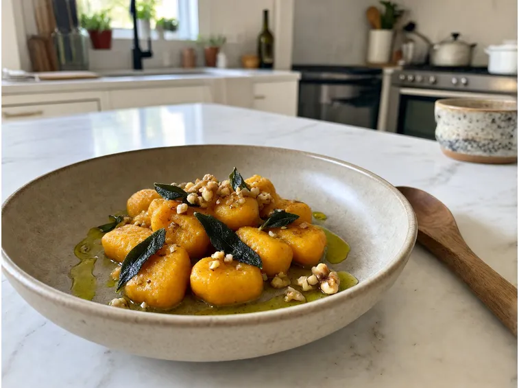 Condimenti e varianti per gli gnocchi di zucca vegani senza uova