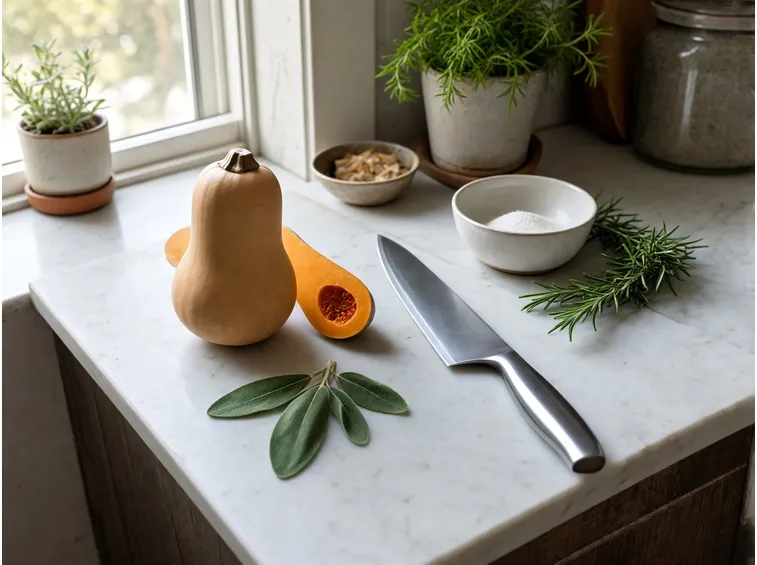 La zucca giusta e gli ingredienti che fanno la cremosità