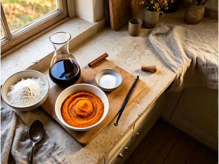 Gli ingredienti delle ciambelline al vino con zucca e perché non servono uova
