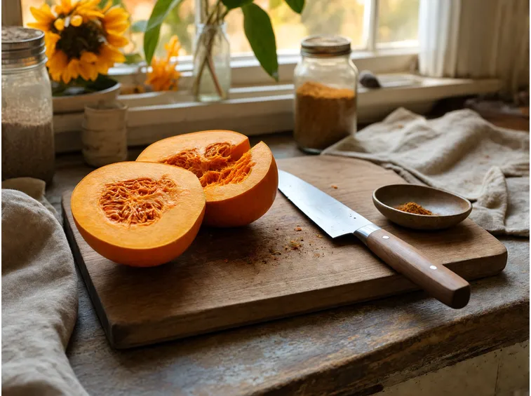 Come preparare una purea di zucca asciutta, la base dell'impasto