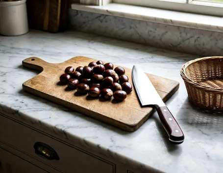 Scegliere i marroni per la crema vegana