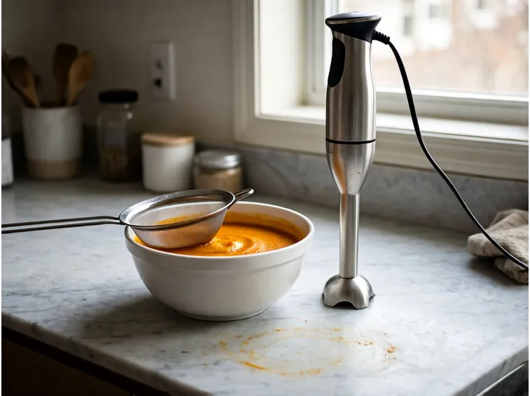 Procedimento per una crema vellutata