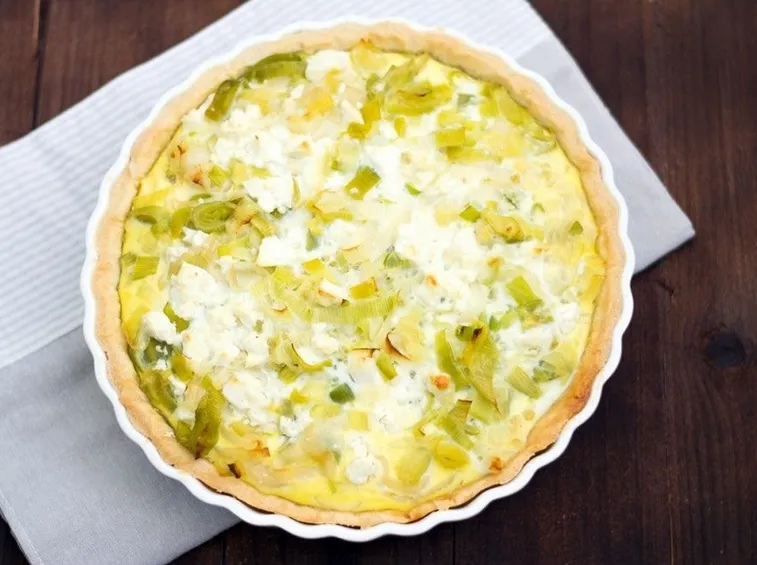 Torta salata ai porri