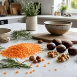 Gli ingredienti: quali lenticchie e quali castagne scegliere