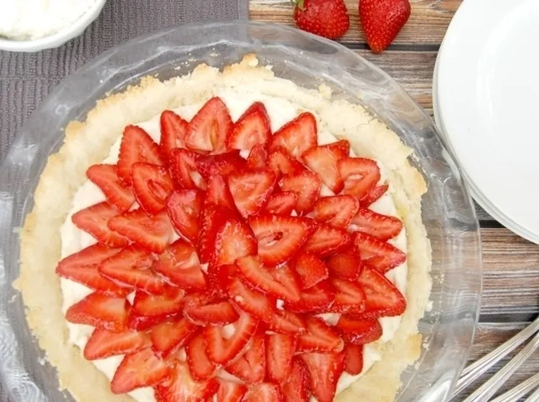 Crostata crema fragole