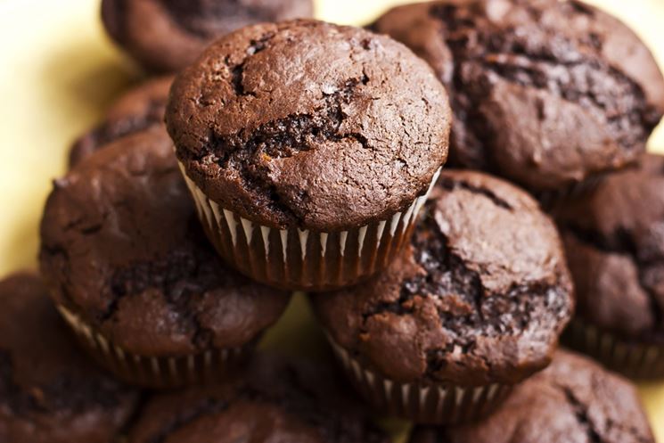 Muffin biologici al cioccolato