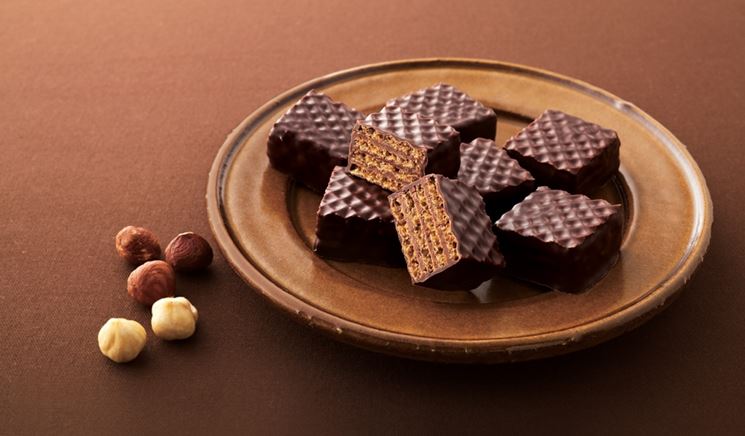 Wafer alla nocciola biologici