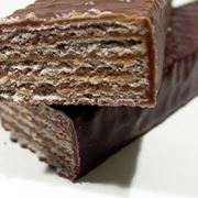 Wafers biologici al cioccolato