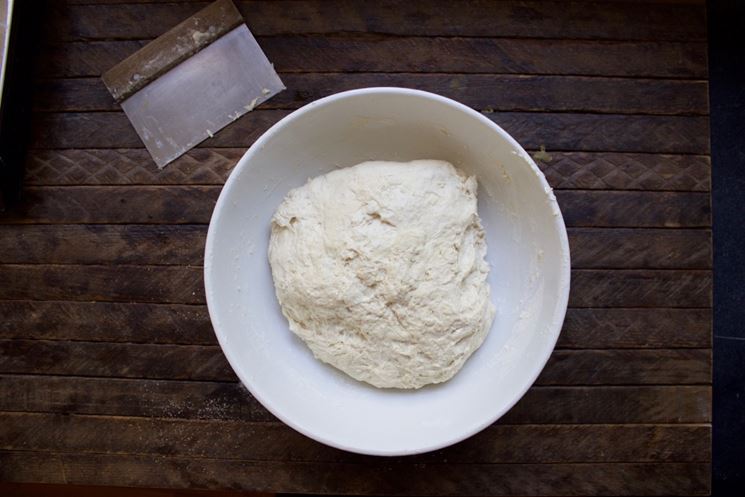 Preparazione di un impasto lievitato