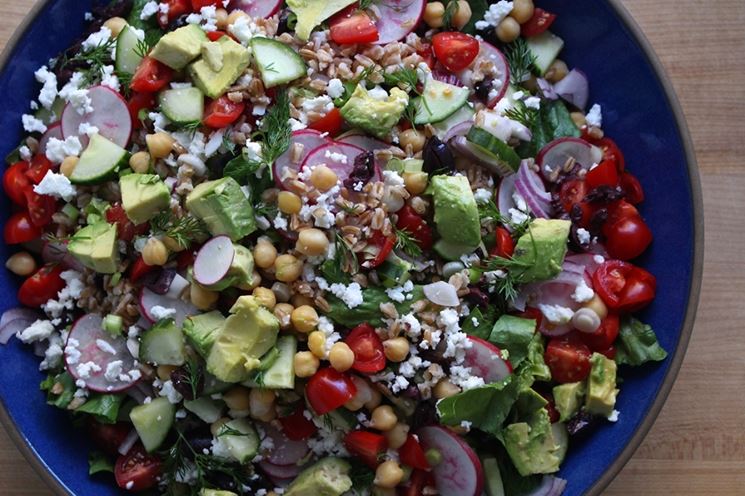 Insalata con orzo