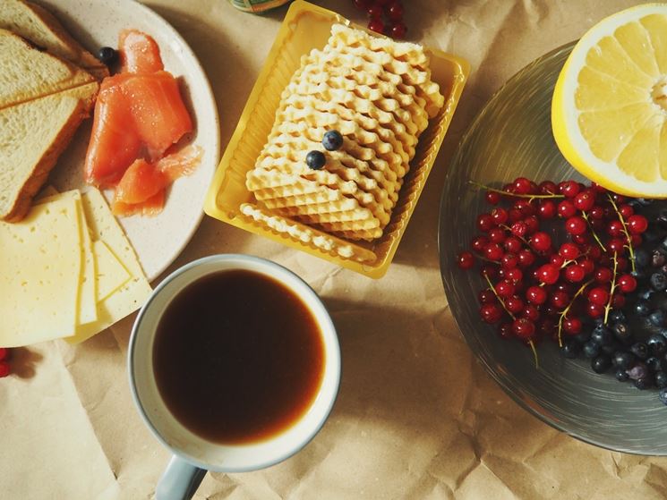 Gallette e frutta