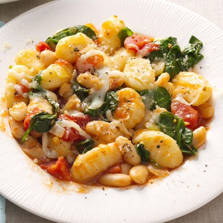 Gnocchi conditi