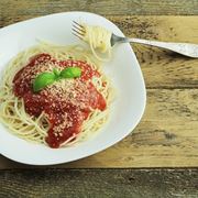 Spaghetti biologici al pomodoro