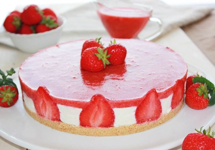 Cheesecake alle fragole