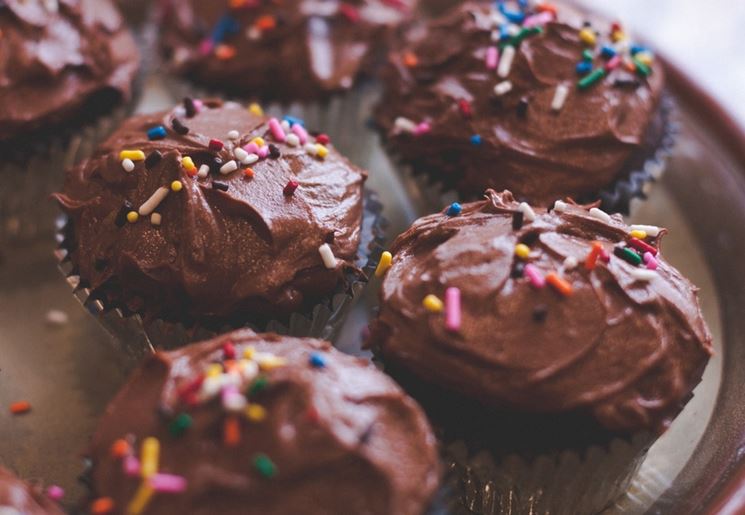 Muffin al cioccolato fuso