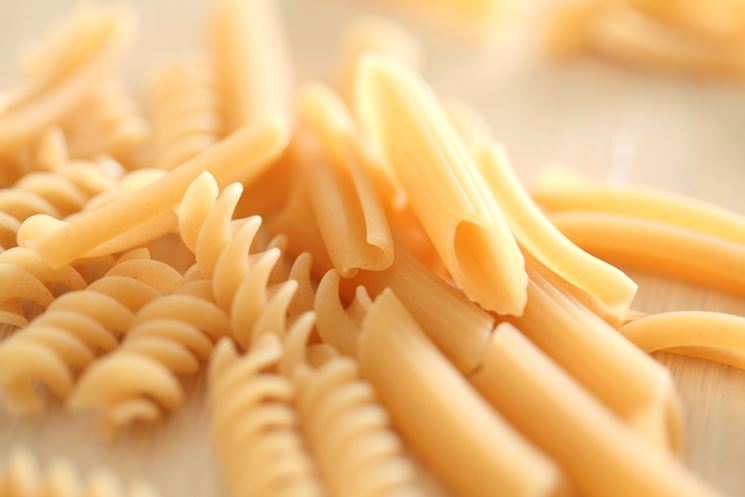 Diversi tipi di pasta per celiaci